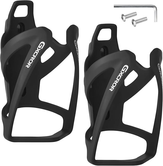 GXCROR AirTag Cage Bicycle Bottle Cage with Stealth Airtag Storage,Bike Water Bottle Holder,Water Bottle Holder for Bike,Durable,Bike Cup Holder for Most Bottle