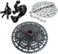 Bibike 10 Speed MTB Groupset 10-50T Cassette & Chain & 1x10 Speed Rear Derailleur & Shifter