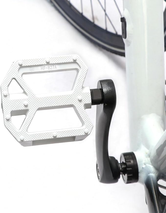 AVASTA Durable Polypropylene Bicycle Pedals with Reflector for Mountain Bike Road Bike and Other Bicycles,Two Thread Size（9/16”&1/2“）