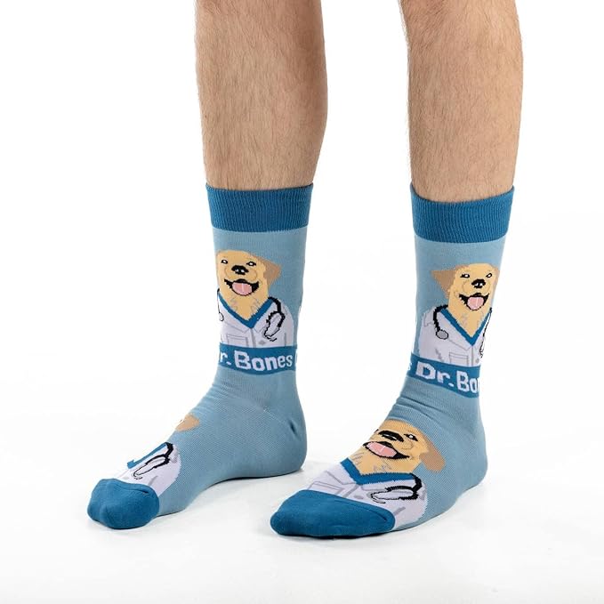 Good Luck Sock Novelty Crew Socks for Adults - For Men, Women and Teens
