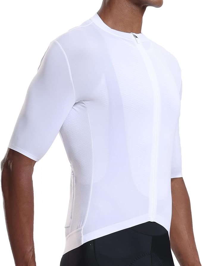 YKYWBIKE Cycling Jersey Men with Pockets Bike Jersey Short Sleeve Biking Shirts for Men Cycling Breathable MTB Biker Shirts