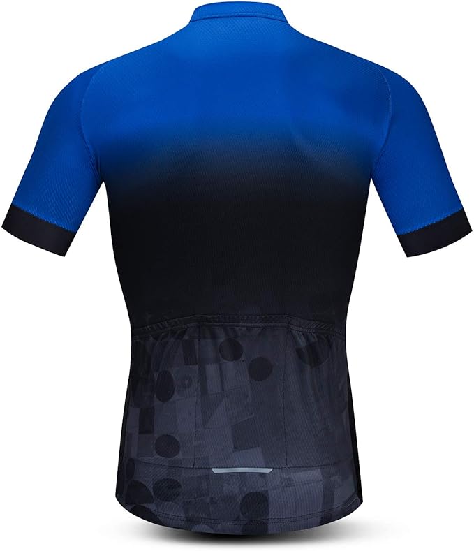 JPOJPO Men's Cycling Jersey Bike Shirt Short Sleeve MTB Summer Clothing Bicycle Tops Jacket S-3XL