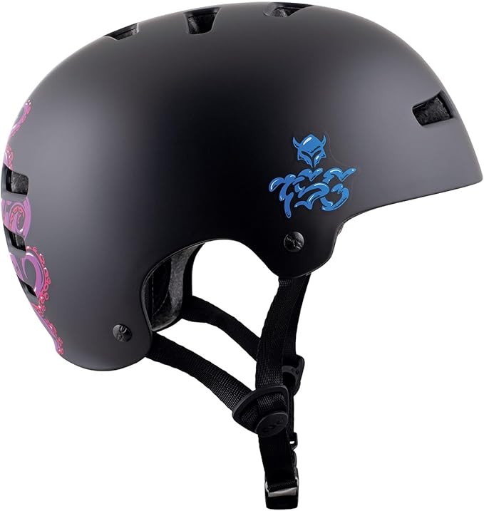 TSG Evolution Bike & Skate Helmet | for Cycling, BMX, Skateboarding, Rollerblading, Roller Derby, E-Boarding, E-Skating, Longboarding | Triple Certified, Swiss Design