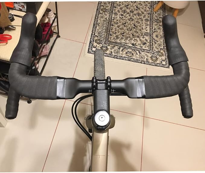 Alfa Pasca Aero Handlebars for Road Bike Carbon Racing Bicycle Handlebars Drop Bars Lightweight 31.8 UD Glossy/Matte 400/420/440mm