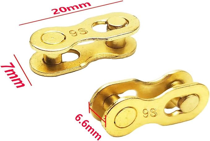 4 Pairs Bicycle Missing Link 1/6/7/8/9/10/11/12 Speed Chain Reusable Steel Bike Chain Link