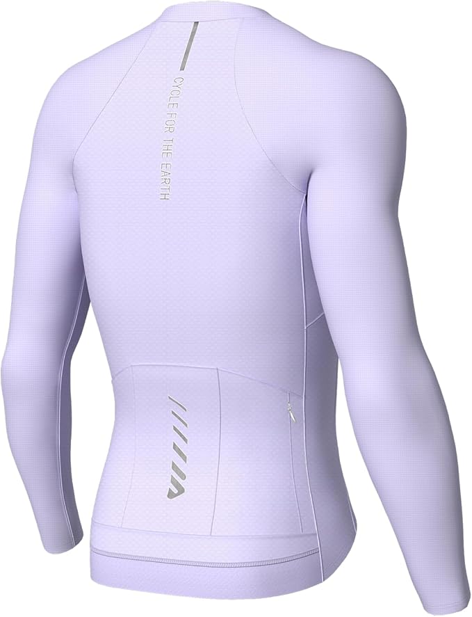 Lo.gas Cycling Jersey Men Short Sleeve, Road Bike Jerseys Full Zipper with Pockets, Bicycle Clothing Breathable Quick Dry