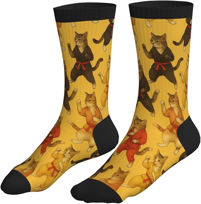 Crew Athletic Socks Funny Crazy Casual Sports Novelty Dress Socks for Women Men Running Hiking