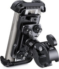 Lamicall Motorcycle Phone Mount Holder - [Dual Vibration Dampener] [Upgrade Handlebar Clip] Motorcycle Cell Phone Holder, Bike Phone Mount, Gifts for iPhone 16 15 14 Pro Max, 4.7-6.7" Phones, Black