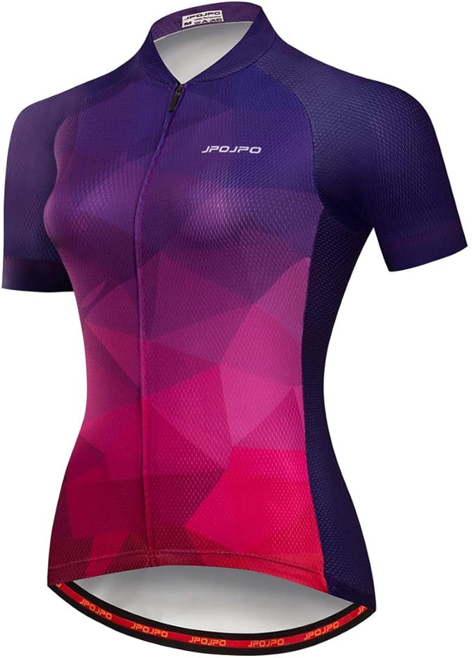 Cycling Jersey Women MTB Tops Mountain Bike Jersey Shirts Short Sleeve Summer