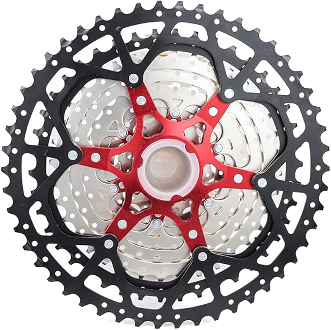 VG SPORTS 8/9/10/11/12 Speed Ultra-Light Bike Cassette for Mountain Bike 11-40T/11-42T/11-46T/11-50T/11-52T MTB Cassette Lightweight Aluminum Bracket Cassette