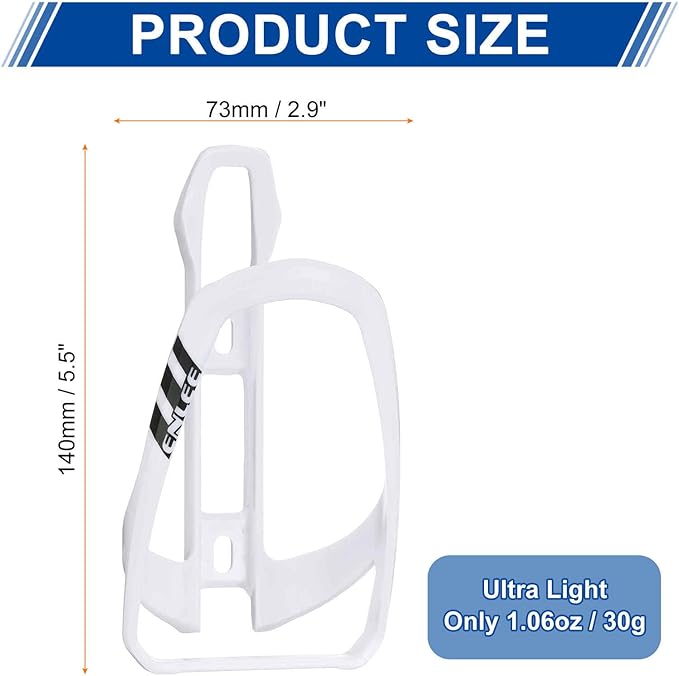 HARFINGTON Bicycle Water Bottle Holder Lightweight Universal Bike Bottle Cages Top Load Cycling Cup Holder for MTB Road Gravel
