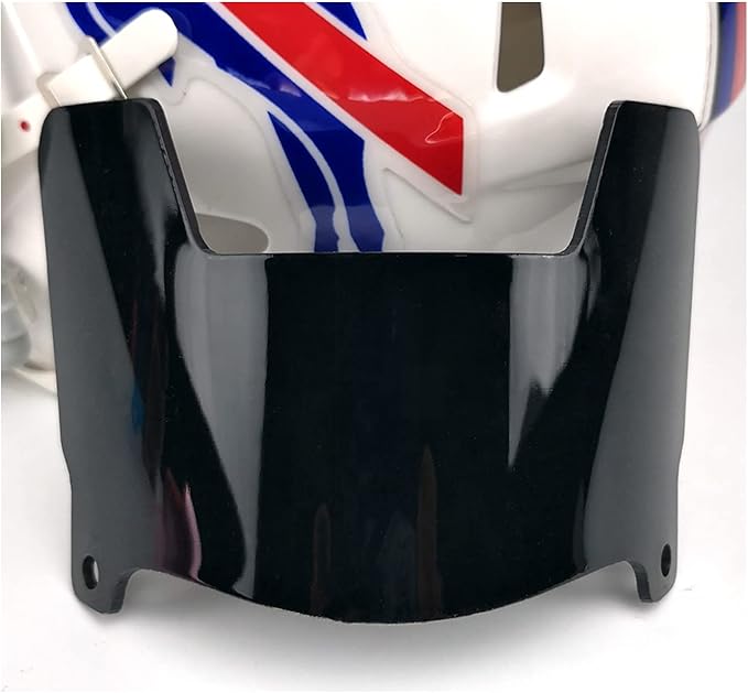 Mini Football Helmet Visor Clear with Clips Universal Fit for Collectors and Display