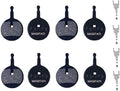 4 Pairs Semi-Metallic Bicycle Bike Disc Brake Pads for Avid Mechanical BB5, Smooth Braking, Low Noise, Long Life