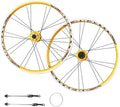 Bike BMX Folding Wheelset, Disc/V Brake QR Aluminum Alloy Double Wall Rims, 20in 22in Cycling Wheel Parts Accessories