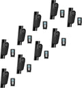 Bike Alarms,Bike Alarm Anti Theft, Bicycle Alarms with Remote,113dB Super Loud Bicycle Vibration Motion Sensor Siren Anti Theft Security System IP65 Waterproof, 9Pack