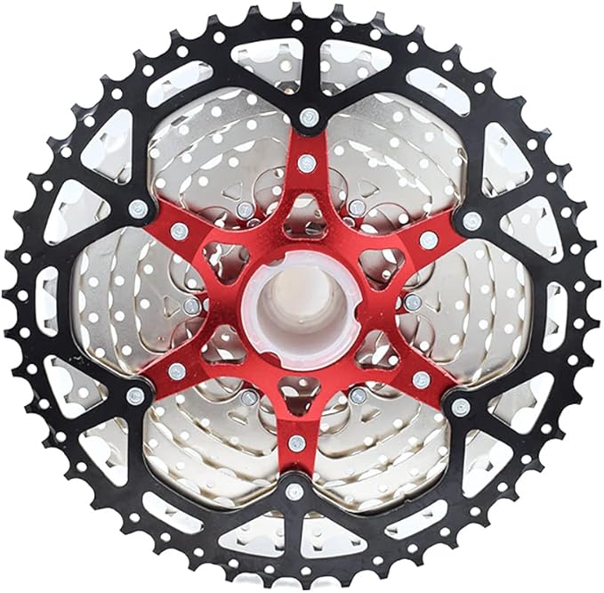 VG SPORTS 8/9/10/11/12 Speed Ultra-Light Bike Cassette for Mountain Bike 11-40T/11-42T/11-46T/11-50T/11-52T MTB Cassette Lightweight Aluminum Bracket Cassette