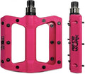 Mountain Bike Pedals, CATAZER Nylon Fiber Non-Slip Bicycle Pedals for MTB Road BMX Bike Cycling