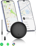 2-in-1 Air Tracker Tag for iOS & Android - Smart Tags Dual System Bluetooth Finder Compatible with Apple Find My & Android Find Hub, Mini GPS Tracker Item Finders for Keys, Wallet, Luggage, Pet, Bike