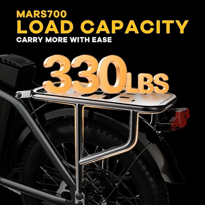 1000W Folding Electric Bike,48V 20AH Removable Battery EBike,30+MPH,80 Miles Max Range Electric Bike for Adults, 20" Fat TireFoldable ebike, Adult Electric Bicycles