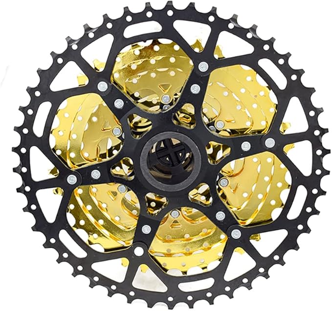 VG SPORTS 8/9/10/11/12 Speed Ultra-Light Bike Cassette for Mountain Bike 11-40T/11-42T/11-46T/11-50T/11-52T MTB Cassette Lightweight Aluminum Bracket Cassette