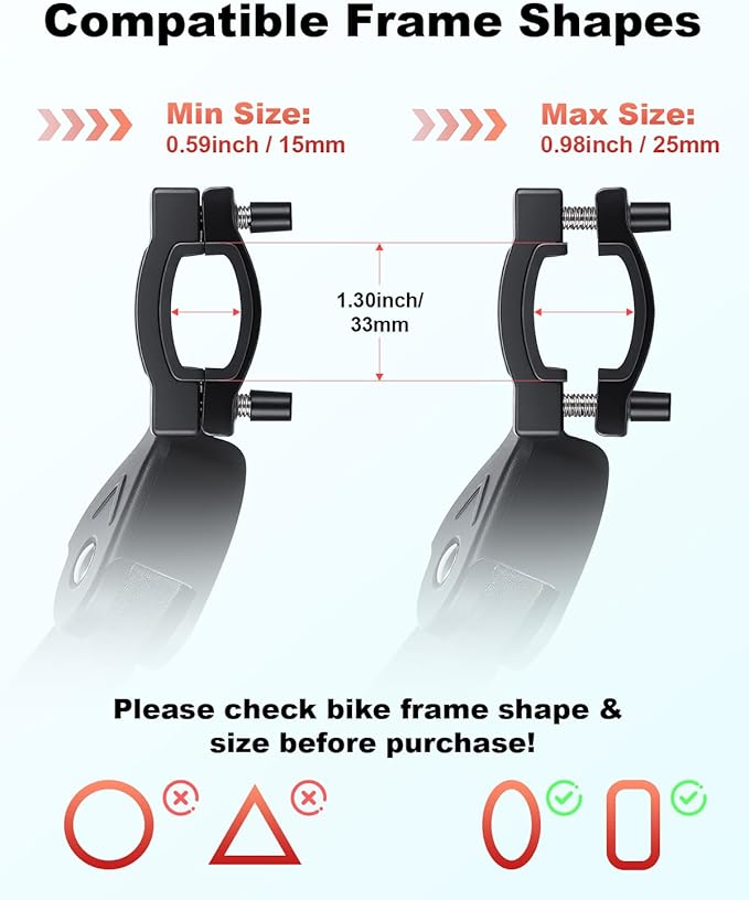 YBLNTEK Bike Kickstand Adjustable Height, Bicycle Kickstand Reinforced Aluminum Alloy Rear Bike Kick Stand for 24" 26'' 27.5'' 28" 29 inches Adults Mountain Road Bikes, Non-Slip Sole