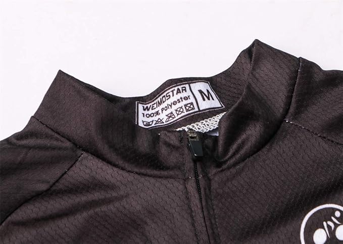 Cycling Jersey Men Full Zip Bike Shirt Racing Top Bicycle Clothing