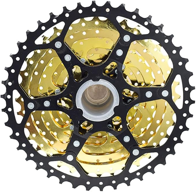 VG SPORTS 8/9/10/11/12 Speed Ultra-Light Bike Cassette for Mountain Bike 11-40T/11-42T/11-46T/11-50T/11-52T MTB Cassette Lightweight Aluminum Bracket Cassette