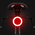 Rechargeable Bike Tail Light LED Bicycle Rear Light Cycling Night Essential Bright Seat Back Safety Lamp 5 Modes Warning Waterproof Flash MTB Light for Men Women Kids