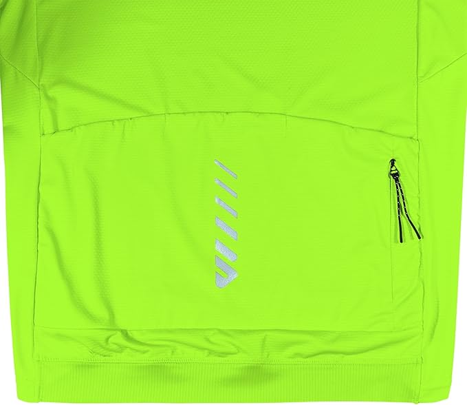 Wulibike Cycling Jersey Men Short Sleeve, Road Bike Shirts 1/4 Zipper with Pockets, Bicycle Clothing Breathable Quick Dry