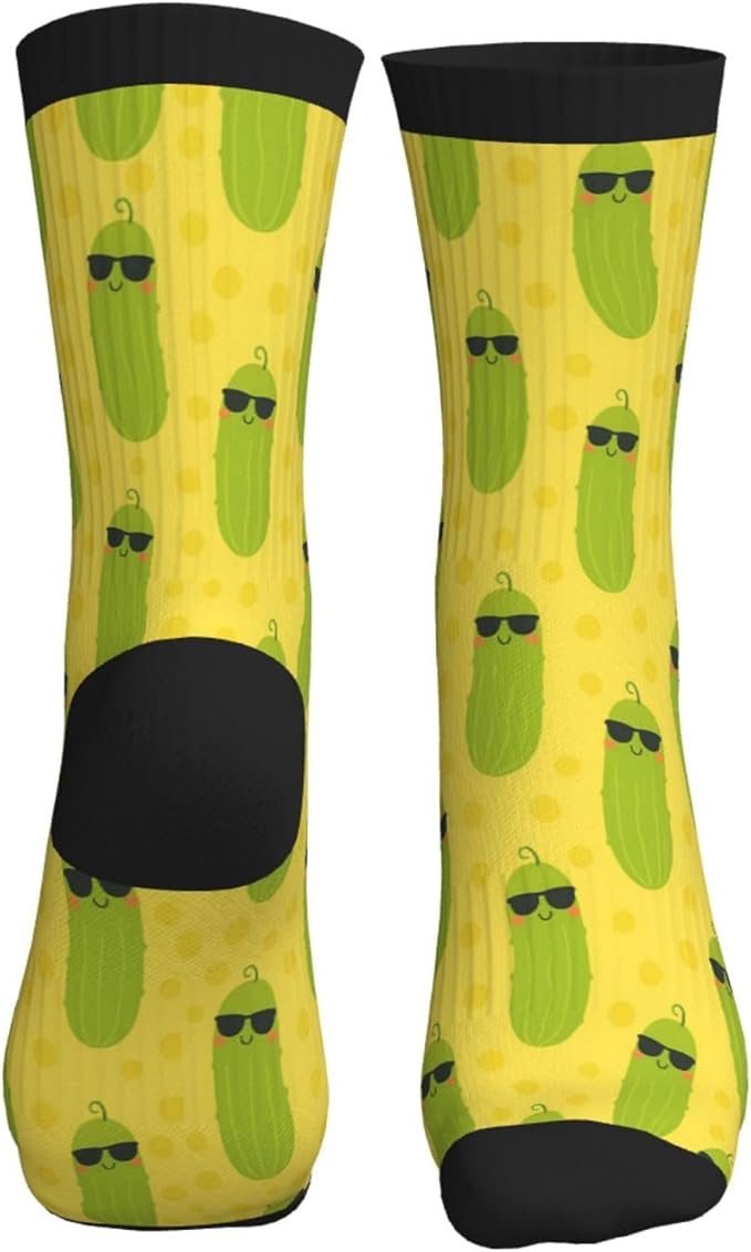 Crew Athletic Socks Funny Crazy Casual Sports Novelty Dress Socks for Women Men Running Hiking