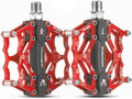‌Ultralight CNC Bike Pedals - Sealed Bearings Mountain/BMX/Road Pedals with Non-Slip Surface & 9/16" Chrome-Molybdenum Steel Spindle for MTB/Gravel/Cyclocross Bikes