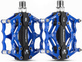 ‌Ultralight CNC Bike Pedals - Sealed Bearings Mountain/BMX/Road Pedals with Non-Slip Surface & 9/16" Chrome-Molybdenum Steel Spindle for MTB/Gravel/Cyclocross Bikes