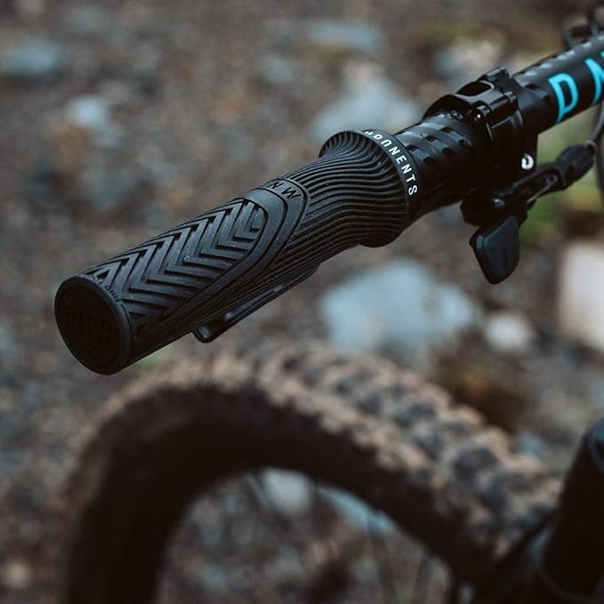 PNW Components Loam MTB Bike Grips – Lock-On Mountain Bike Handlebar Grips – 25A Tacky Rubber – Ergonomic Trail & Enduro Grip – 30mm or 34mm – Multiple Colors
