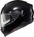 ScorpionEXO T520 Full Face Touring Motorcycle Helmet with Bluetooth Ready Speaker Pockets DOT ECE Approved Solid (Gloss Black - X-Small)