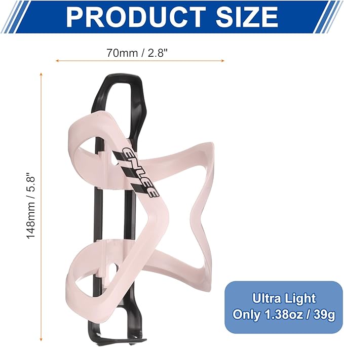 HARFINGTON Bicycle Water Bottle Holder Adjustment Right Load Bike Bottle Cages Cycling Cup Holder for MTB Road Gravel