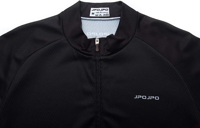 JPOJPO Men's Cycling Jersey Bike Shirt Short Sleeve MTB Summer Clothing Bicycle Tops Jacket S-3XL