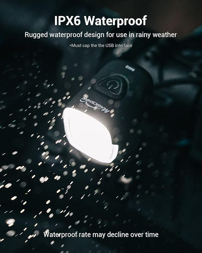Magicshine MJ900S 1500 Lumen Front LED Bike Light, CREE LED Waterproof, Perfect for Mountain & Road Biking, USB Rechargeable