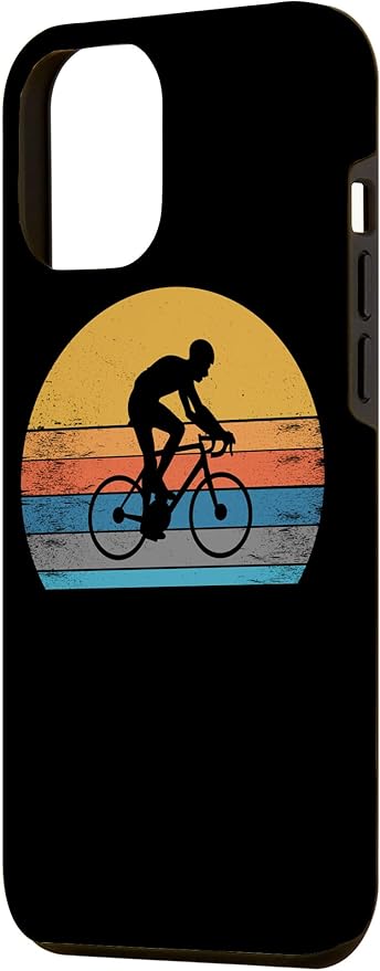 Racing Road Bike Vntage Cycling Riding Racing Bike Bicycle Case for iPhone 12 Pro Max