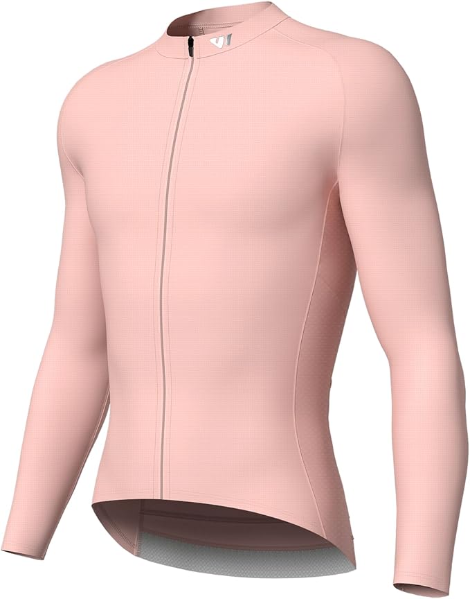 Lo.gas Cycling Jersey Men Short Sleeve, Road Bike Jerseys Full Zipper with Pockets, Bicycle Clothing Breathable Quick Dry