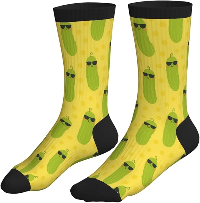 Crew Athletic Socks Funny Crazy Casual Sports Novelty Dress Socks for Women Men Running Hiking