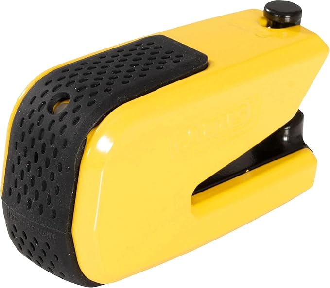 Abus 68569 Smartx 8078 3D Alarm Disc Lock - Yellow