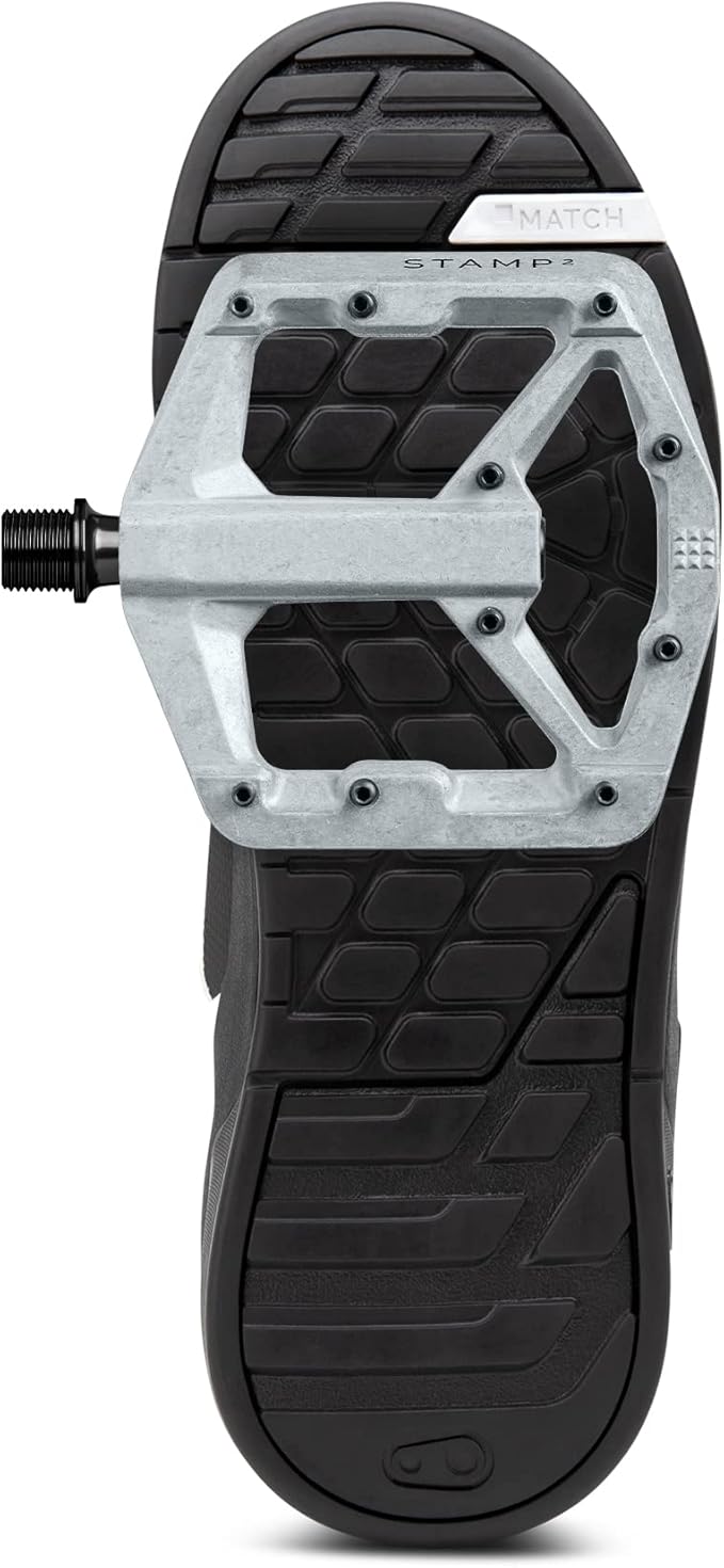 Crankbrothers Stamp Flat MTB Pedals - Size-Specific, Lightweight, Versatile, Durable Bike Pedals