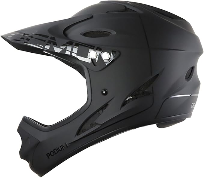 Demon United Podium Full Face Bicycle Helmet black/Lrg