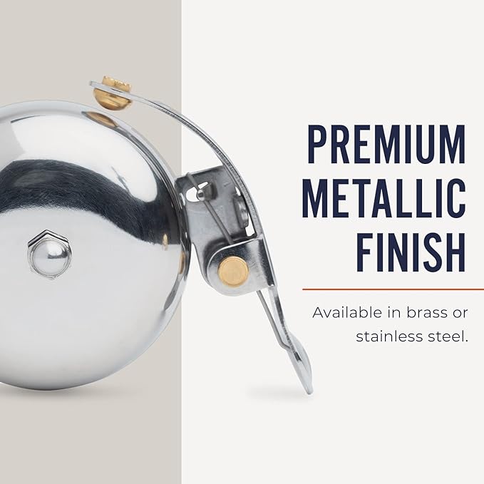 Pennant Bicycle Bell Brass