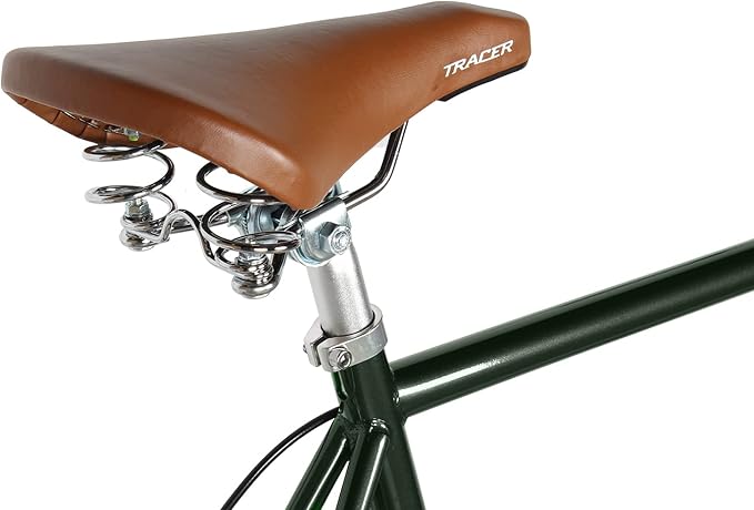 Tracer Osaka Hybrid Bikes, Steel Frame, Shimano Nexus Inter 3/7 Speed, Brown Seat Brown Grips, Road Bike, City Bike, Multiple Colors