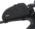 Onedrop Bike Frame Bag - Water Resistant Top Tube Bike Bag with Durable Cordura Fabric, Front Bicycle Storage & Bikepacking Pouch, Cycling Accessories for Biking Travel (Black)