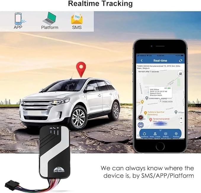 GPS Tracker Locator Real Time Tracking GPS GPRS GSM SMS Tracker for Motorbike Car Bike AntiTheft GPS303G