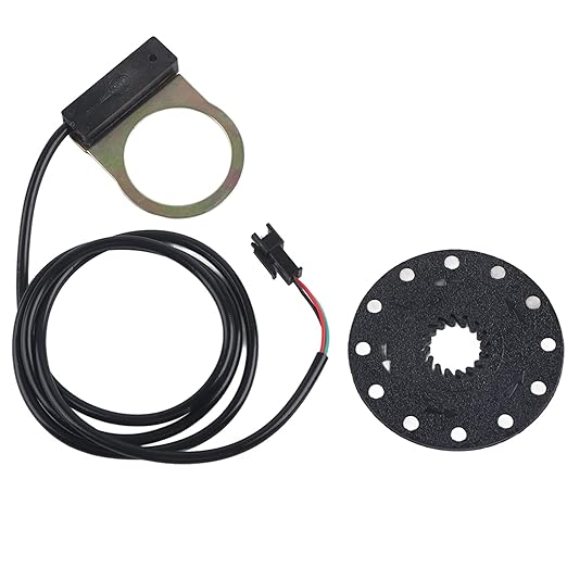 Electric Bicycle Pedal Assist System with 12 Magnets and Speed Sensor