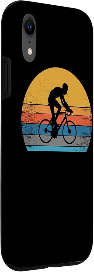 Racing Road Bike Vntage Cycling Riding Racing Bike Bicycle Case for iPhone XR