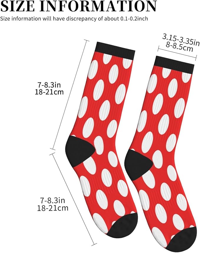 Crew Athletic Socks Funny Crazy Casual Sports Novelty Dress Socks for Women Men Running Hiking